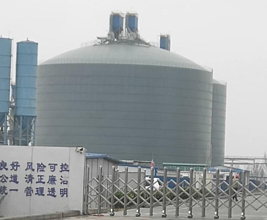 黄石4万吨粉煤灰储存库